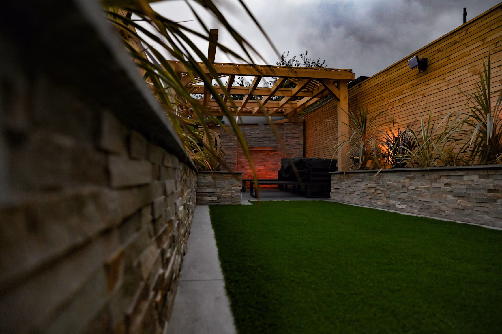 Exceptional residential landscape transformation in Red Deer by Epic Landscape Services